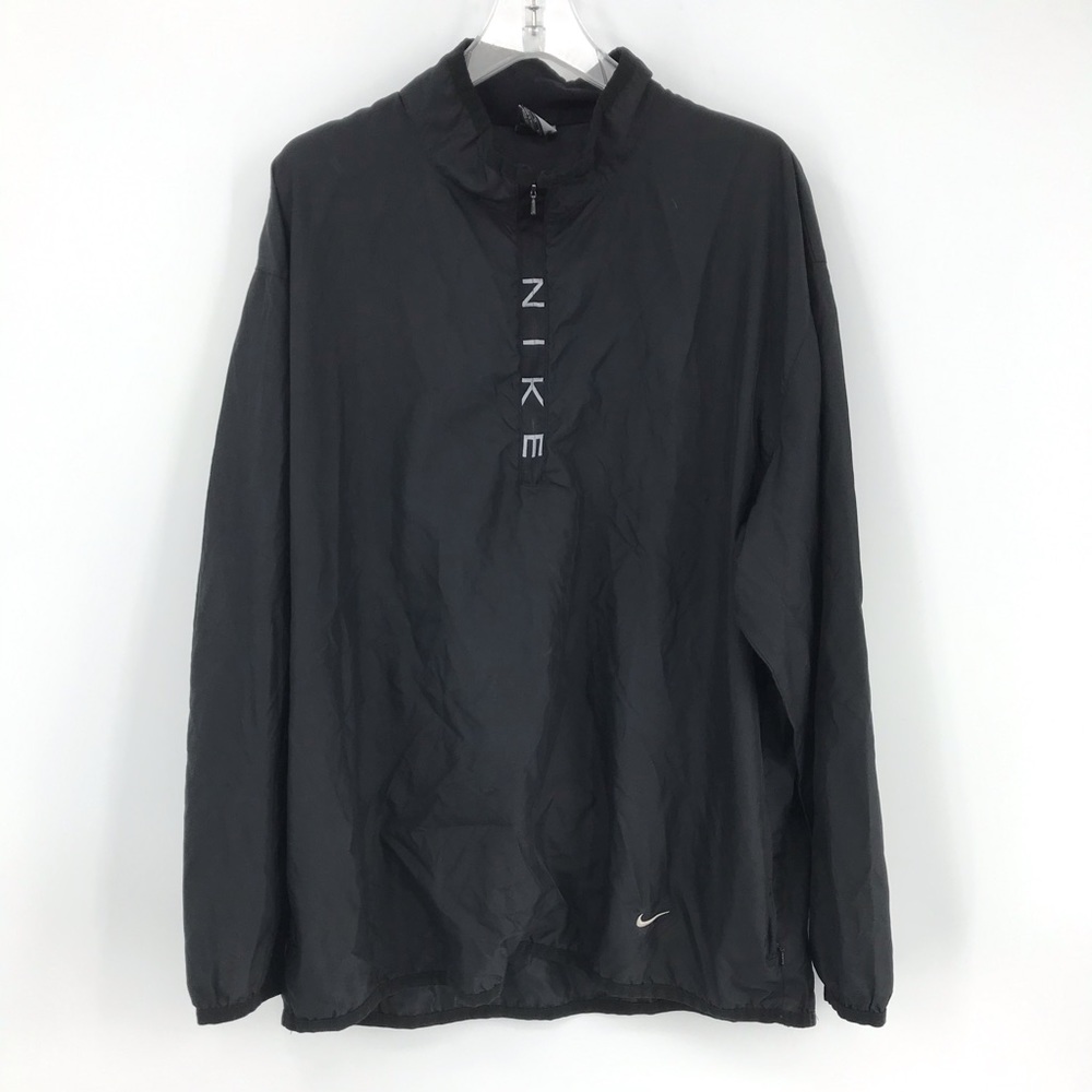 Nike Men's XL Windbreaker Shell Lightweight Black